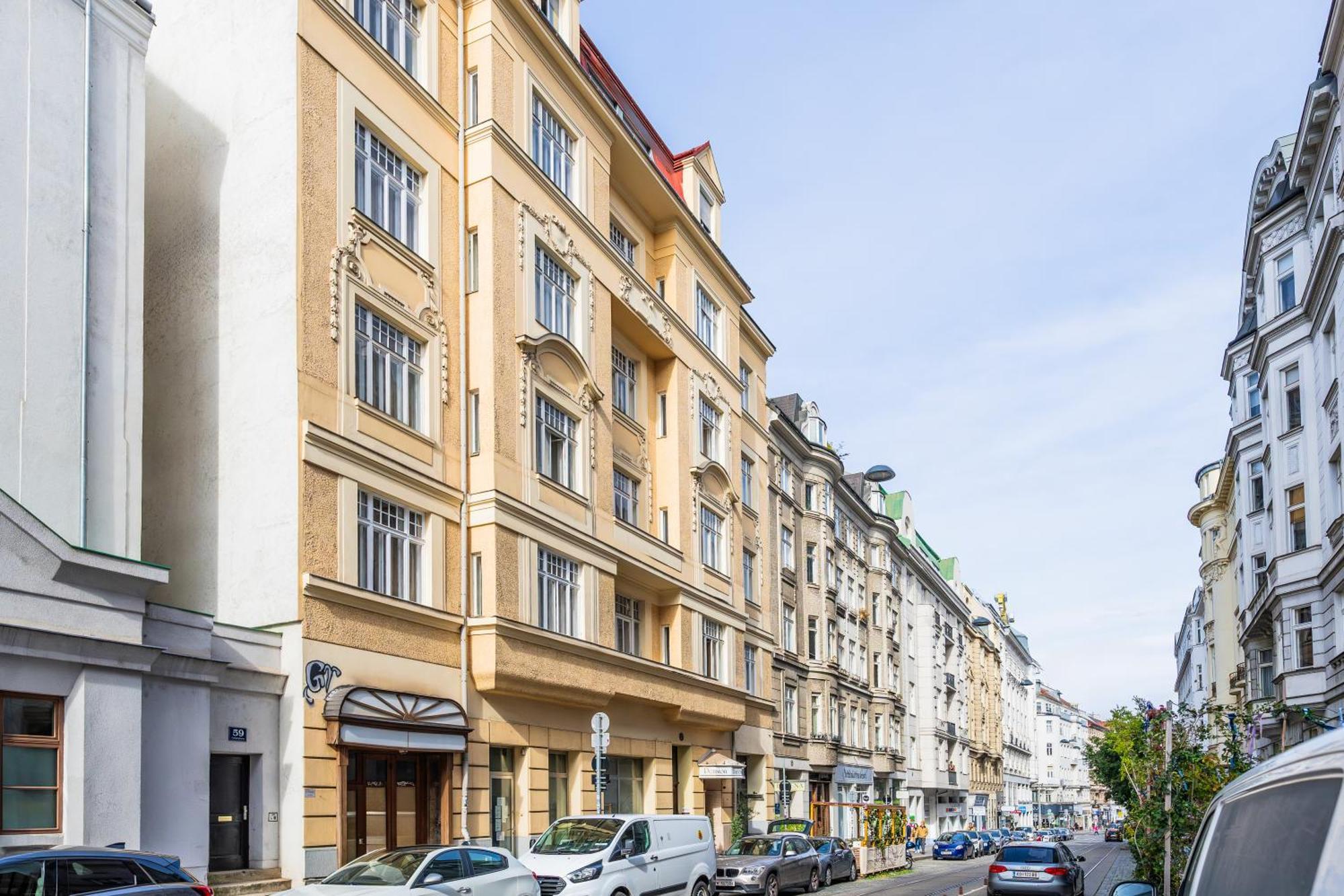 Hotel Pension Baronesse Вена Экстерьер фото
